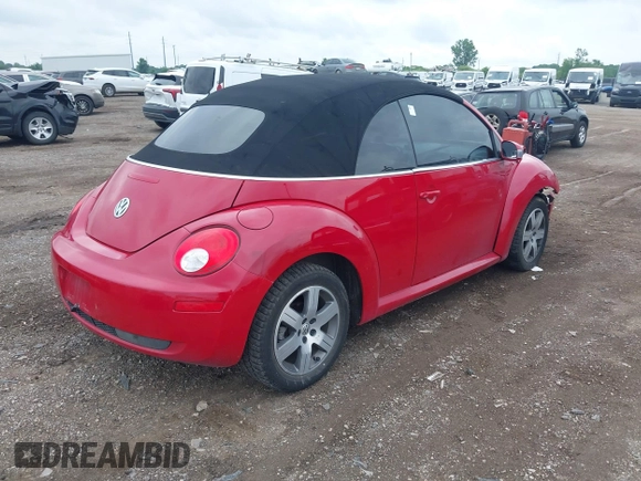 2006 Volkswagen Beetle with VIN 3VWRF31Y66M330188, listed as a IAAI auction lot 42604631 with 42,216 mi miles and . Bid and sale history available at DreamBid. Image 4.
