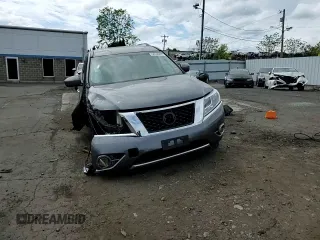 2015 Nissan Pathfinder SL с VIN 5N1AR2MM3FC601943, выставлен на аукционе Copart как лот 56556445 с пробегом Не указан миль и Списание • Salvage title. История ставок и продаж доступна на DreamBid. Изображение 14.