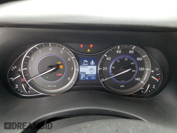 2011 Infiniti QX56 8-passenger with VIN JN8AZ2NC9B9301975, listed as a Copart auction lot 62284234 with 194,441 mi miles and Salvage Title. Bid and sale history available at carsss.com. Image 9.