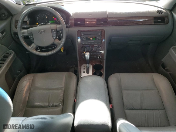 2007 Ford Five Hundred SEL with VIN 1FAHP27197G140578, listed as a Copart auction lot 82210944 with 0 mi miles and Salvage Title. Bid and sale history available at carsss.com. Image 8.