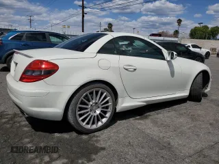 2011 Mercedes-Benz SLK 300 with VIN WDBWK5EA3BF241584, listed as a Copart auction lot 51856215 with 48,775 mi miles and Salvage title. Bid and sale history available at DreamBid. Image 3.