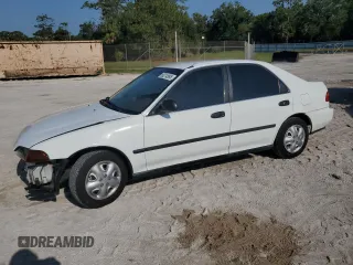 1995 Honda Civic LX z VIN JHMEG8658SS004550, wystawiony jako Copart lot #58214995 z przebiegiem 96 633 mil mil oraz Szkody całkowita. Historia ofert i sprzedaży dostępna na DreamBid. Obrazek 1.