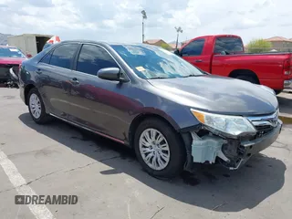 2014 Toyota Camry L with VIN 4T1BF1FK0EU853905, listed as a IAAI auction lot 42217834 with 108,612 mi miles and . Bid and sale history available at DreamBid. Image 1.
