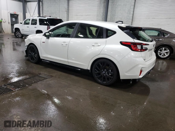 2024 Subaru Impreza RS with VIN JF1GUHJC4R8330982, listed as a Copart auction lot 72083984 with 2,949 mi miles and Salvage Title. Bid and sale history available at carsss.com. Image 2.