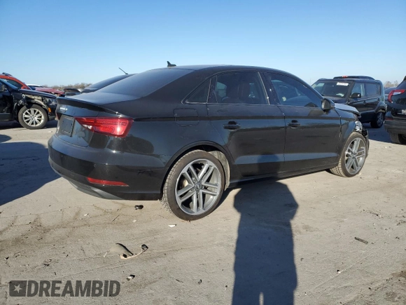 2020 Audi A3 Premium with VIN WAUAUGFF9LA105693, listed as a Copart auction lot 83418994 with 34,964 mi miles and Salvage Title. Bid and sale history available at DreamBid. Image 3.