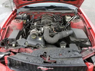 2007 Ford Mustang Deluxe with VIN 1ZVFT84N975273244, listed as a Copart auction lot 47892565 with 187,131 mi miles and Salvage title. Bid and sale history available at DreamBid. Image 12.