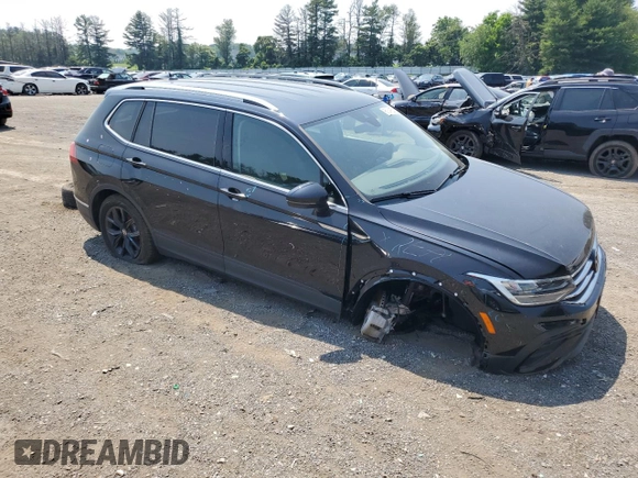 2024 Volkswagen Tiguan SE с VIN 3VV2B7AX5RM136336, выставлен на аукционе Copart как лот 60648585 с пробегом 7 667 миль миль и Списание • Salvage title. История ставок и продаж доступна на DreamBid. Изображение 4.