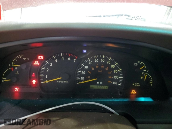 2002 Toyota Tundra SR5 with VIN 5TBRN34132S328311, listed as a Copart auction lot 83613504 with 123,354 mi miles and Salvage Title. Bid and sale history available at DreamBid. Image 9.