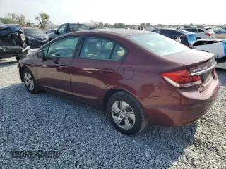 2014 Honda Civic LX z VIN 19XFB2F55EE070661, wystawiony jako Copart lot #56356355 z przebiegiem 114 217 mil mil oraz Szkoda całkowita • Salvage title. Historia ofert i sprzedaży dostępna na DreamBid. Obrazek 2.