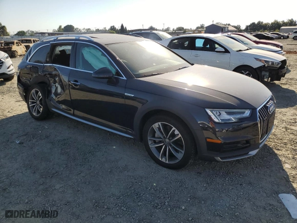 2018 Audi A4 allroad Premium Plus with VIN WA18NAF44JA169044, listed as a Copart auction lot 67463483 with 38,192 mi miles. Bid and sale history available at carsss.com. Image 4.