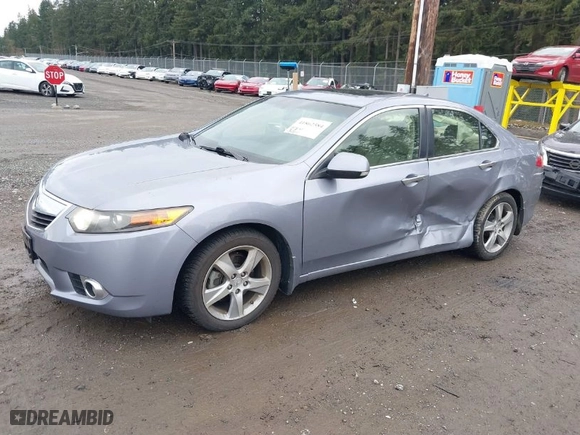 2012 Acura TSX Tech Pkg with VIN JH4CU2F66CC030873, listed as a IAAI auction lot 41862584 with 98,253 mi miles. Bid and sale history available at carsss.com. Image 2.