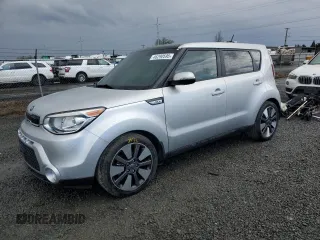 2015 Kia Soul + with VIN KNDJX3A59F7770337, listed as a Copart auction lot 46290595 with 62,434 mi miles and Salvage Title. Bid and sale history available at DreamBid. Image 1.