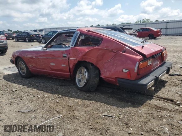 1981 Datsun 280ZX z VIN JN1HZ04S5BX279396, wystawiony jako Copart lot #60198965 z przebiegiem 85 526 mil mil oraz Szkoda całkowita • Salvage title. Historia ofert i sprzedaży dostępna na DreamBid. Obrazek 2.
