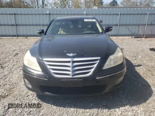 2009 Hyundai Genesis with VIN KMHGC46E69U041086, listed as a Copart auction lot 51020435 with 128,764 mi miles and Salvage Title. Bid and sale history available at DreamBid. Image 5.