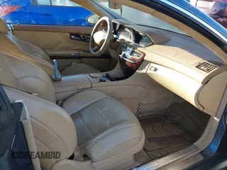 2008 Mercedes-Benz CL-Class V8 AMG with VIN WDDEJ77XX8A011694, listed as a IAAI auction lot 41197023 with 158,416 mi miles. Bid and sale history available at carsss.com. Image 5.