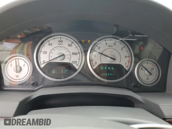 2009 Chrysler Town & Country Touring with VIN 2A8HR541X9R640222, listed as a Copart auction lot 72624974 with 140,591 mi miles and Salvage Title. Bid and sale history available at DreamBid. Image 9.