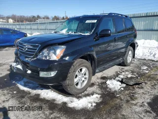 2007 Lexus GX 470 with VIN JTJBT20X870144007, listed as a Copart auction lot 41810315 with 145,718 mi miles and Salvage Title. Bid and sale history available at carsss.com. Image 1.