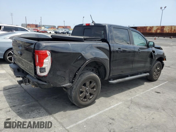 2023 Ford Ranger XL with VIN 1FTER4EH4PLE04252, listed as a Copart auction lot 58993055 with 20,307 mi miles and Salvage title. Bid and sale history available at DreamBid. Image 3.