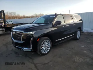 2024 Cadillac Escalade z VIN 1GYS4JKTXRR111331, wystawiony jako Copart lot #49111575 z przebiegiem 28 466 mil mil oraz Szkoda całkowita • Salvage title. Historia ofert i sprzedaży dostępna na DreamBid. Obrazek 1.