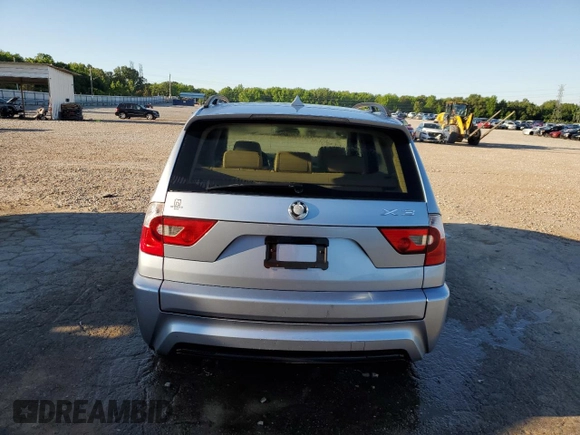2006 BMW X3 3.0i with VIN WBXPA93426WD29261, listed as a Copart auction lot 55675195 with 116,839 mi miles and Clean Title. Bid and sale history available at DreamBid. Image 6.