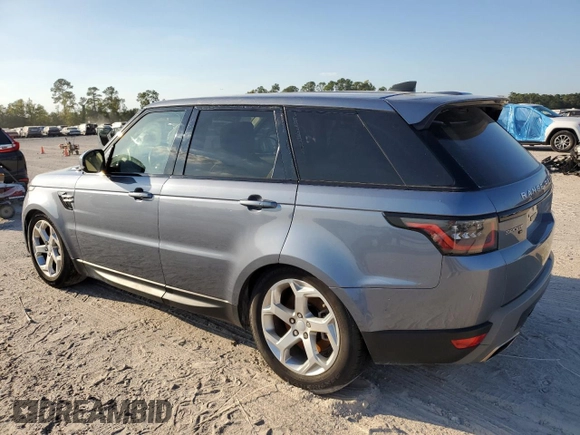 2020 Land Rover Range Rover Sport SE with VIN SALWG2SU7LA895141, listed as a Copart auction lot 76760424 with 0 mi miles and Non Repairable. Bid and sale history available at carsss.com. Image 2.