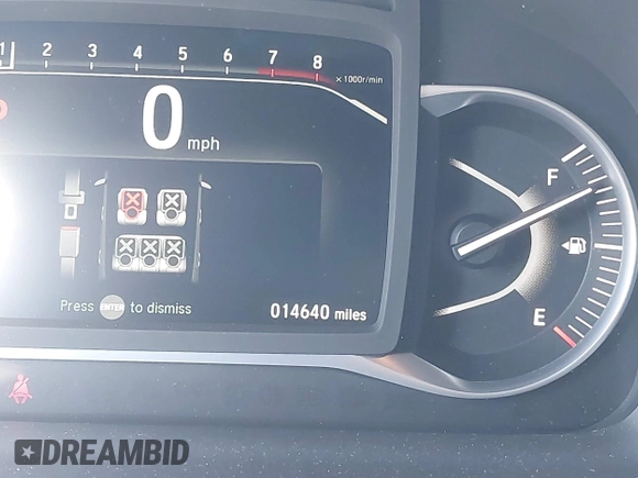 2023 Honda Passport Elite with VIN 5FNYF8H04PB006514, listed as a IAAI auction lot 41537826 with 14,640 mi miles and . Bid and sale history available at DreamBid. Image 16.