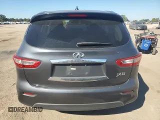 2013 Infiniti JX35 with VIN 5N1AL0MNXDC321819, listed as a Copart auction lot 74062434 with 125,483 mi miles and Salvage Title. Bid and sale history available at carsss.com. Image 6.