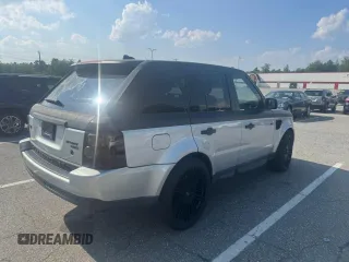 2006 Land Rover Range Rover Sport HSE with VIN SALSF25416A94864, listed as a Copart auction lot 65340605 with 8,000 mi miles and Clean title. Bid and sale history available at DreamBid. Image 4.