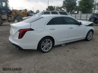 2020 Cadillac CT4 Luxury with VIN 1G6DA5RK7L0149190, listed as a Copart auction lot 66929814 with 29,167 mi miles and Salvage Title. Bid and sale history available at carsss.com. Image 3.