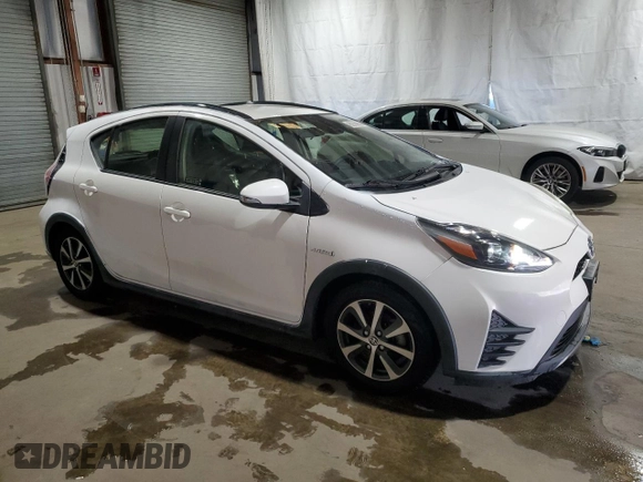 2018 Toyota Prius One with VIN JTDKDTB38J1615512, listed as a Copart auction lot 52892395 with 53,980 mi miles and Clean Title. Bid and sale history available at DreamBid. Image 4.