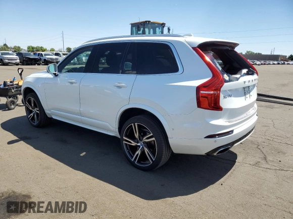 2017 Volvo XC90 R-Design with VIN YV4A22PM8H1186232, listed as a Copart auction lot 58833304 with 63,891 mi miles and Clean title. Bid and sale history available at DreamBid. Image 2.