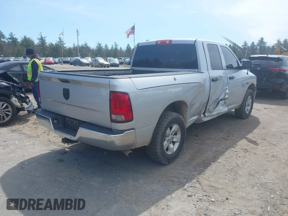 2015 Ram 1500 Tradesman with VIN 1C6RR6FM6FS500369, listed as a IAAI auction lot 42067303 with 110,122 mi miles and . Bid and sale history available at DreamBid. Image 4.