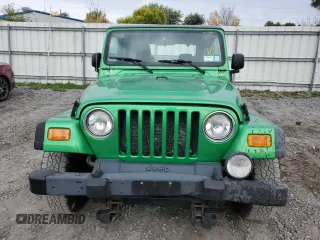 2005 Jeep Wrangler Sport with VIN 1J4FA49S95P315455, listed as a Copart auction lot 73159804 with 108,419 mi miles and Salvage Title. Bid and sale history available at carsss.com. Image 5.