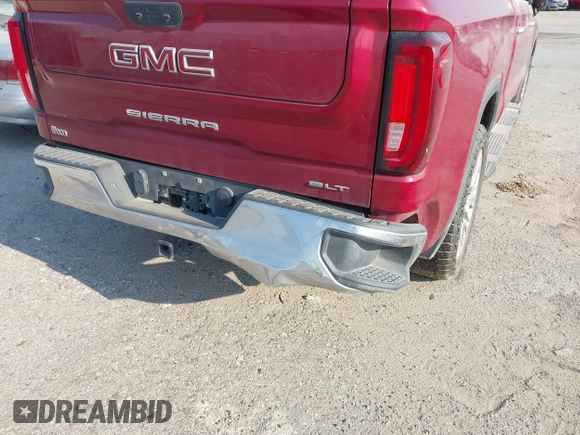 2020 GMC Sierra 1500 SLT with VIN 3GTP8DED9LG288966, listed as a IAAI auction lot 42012445 with 118,696 mi miles and . Bid and sale history available at DreamBid. Image 6.