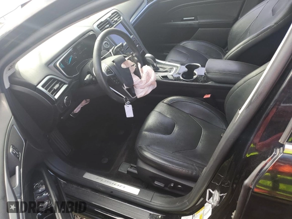 2016 Ford Fusion Titanium with VIN 3FA6P0K91GR118916, listed as a Copart auction lot 55839735 with 83,553 mi miles and Salvage title. Bid and sale history available at DreamBid. Image 7.