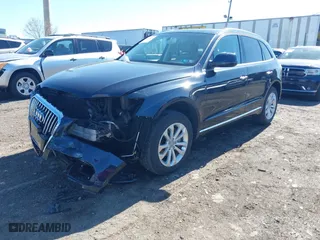 2016 Audi Q5 Premium with VIN WA1C2AFP6GA093705, listed as a IAAI auction lot 41811138 with 96,490 mi miles. Bid and sale history available at carsss.com. Image 2.