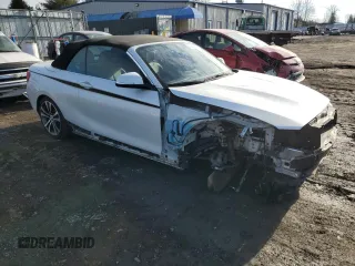 2016 BMW 2 Series 228i xDrive with VIN WBA1L9C52GV767513, listed as a Copart auction lot 43333875 with 46,779 mi miles and Salvage Title. Bid and sale history available at carsss.com. Image 4.