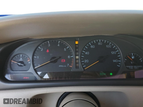 2000 Cadillac Eldorado z VIN 1G6EL12Y0YB702117, wystawiony jako Copart lot #80297854 z przebiegiem 124 851 mil mil oraz Szkoda całkowita • Salvage title. Historia ofert i sprzedaży dostępna na DreamBid. Obrazek 9.