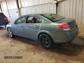 2009 Saturn Aura XE with VIN 1G8ZS57B69F127457, listed as a Copart auction lot 47207395 with 117,059 mi miles and Salvage Title. Bid and sale history available at DreamBid. Image 2.