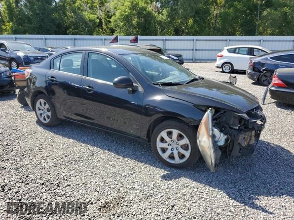 2013 Mazda 3 i SV with VIN JM1BL1TF6D1774162, listed as a Copart auction lot 55136055 with 157,367 mi miles and Salvage Title. Bid and sale history available at DreamBid. Image 4.