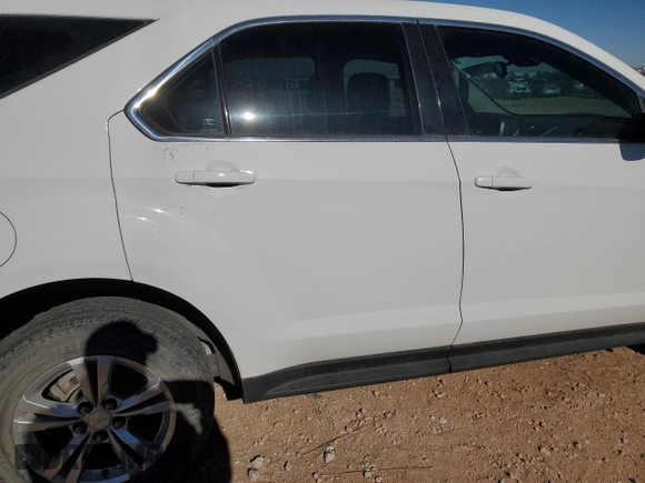 2015 Chevrolet Equinox LS with VIN 2GNALAEK8F6256695, listed as a Copart auction lot 87876095 with Not Provided miles and Salvage Title. Bid and sale history available at DreamBid. Image 11.