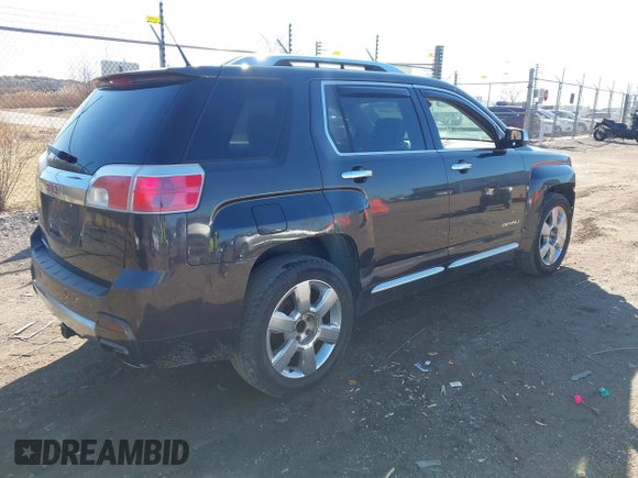 2013 GMC Terrain Denali with VIN 2GKFLYE37D6129101, listed as a IAAI auction lot 41808688 with 131,570 mi miles and . Bid and sale history available at DreamBid. Image 4.