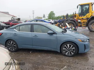 2024 Nissan Sentra SV with VIN 3N1AB8CVXRY202516, listed as a IAAI auction lot 42323940 with 13,436 mi miles and . Bid and sale history available at DreamBid. Image 13.