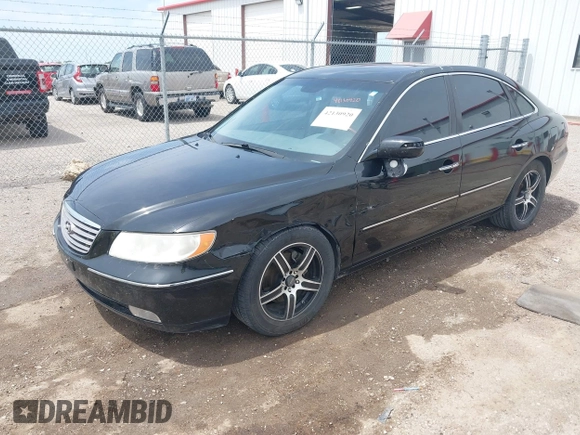 2008 Hyundai Azera Limited with VIN KMHFC46F78A318963, listed as a IAAI auction lot 42130920 with 104,412 mi miles and . Bid and sale history available at DreamBid. Image 17.