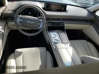 2022 Genesis GV80 z VIN KMUHBDSB7NU095835, wystawiony jako Copart lot #46337725 z przebiegiem 53 487 mil mil oraz Szkoda całkowita • Salvage title. Historia ofert i sprzedaży dostępna na DreamBid. Obrazek 8.