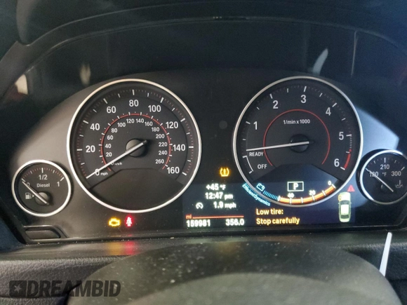 2014 BMW 3 Series 328d xDrive with VIN WBA3D5C56EF147270, listed as a Copart auction lot 47297425 with 159,981 mi miles and Clean Title. Bid and sale history available at carsss.com. Image 9.