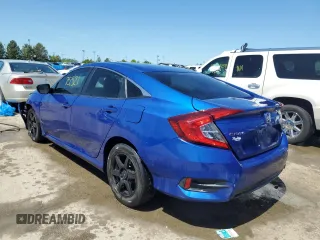 2018 Honda Civic LX with VIN 2HGFC2F59JH567855, listed as a Copart auction lot 63935294 with 75,521 mi miles and Salvage Title. Bid and sale history available at DreamBid. Image 2.