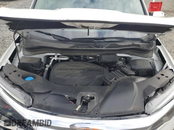 2022 Honda Pilot EX-L with VIN 5FNYF6H53NB018182, listed as a Copart auction lot 45166705 with 48,101 mi miles and Salvage Title. Bid and sale history available at carsss.com. Image 12.