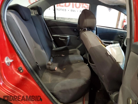 2008 Kia Rio LX with VIN KNADE123186318490, listed as a Copart auction lot 51544285 with Not Provided miles and Salvage Title. Bid and sale history available at DreamBid. Image 10.