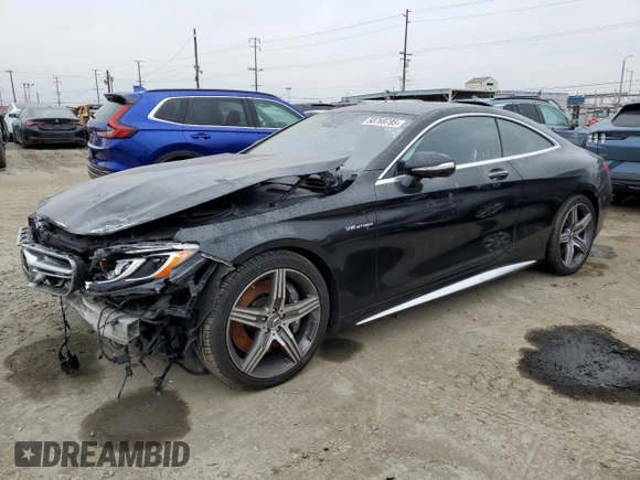 2015 Mercedes-Benz S-Class S 63 AMG with VIN WDDXJ7JB2FA001194, listed as a Copart auction lot 50769785 with 85,324 mi miles and Salvage Title. Bid and sale history available at carsss.com. Image 1.